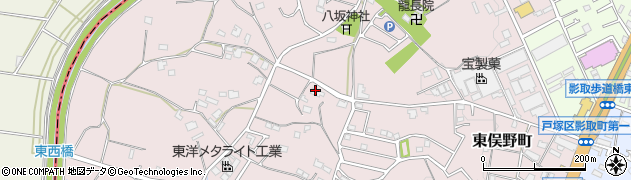 神奈川県横浜市戸塚区東俣野町1218周辺の地図
