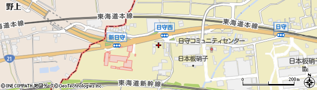 岐阜県不破郡垂井町112周辺の地図