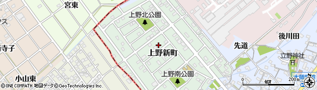 愛知県犬山市上野新町247周辺の地図