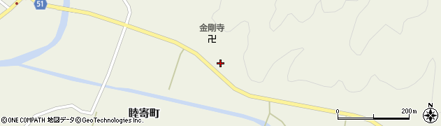 京都府綾部市睦寄町庄55周辺の地図