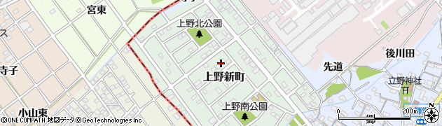 愛知県犬山市上野新町246周辺の地図