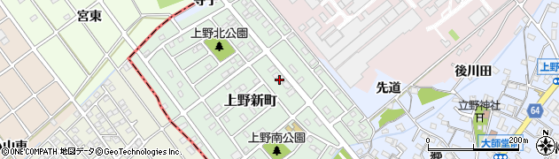 愛知県犬山市上野新町392周辺の地図