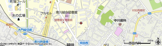 神奈川県高座郡寒川町宮山32周辺の地図