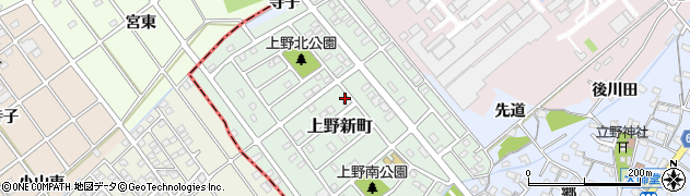 愛知県犬山市上野新町245周辺の地図