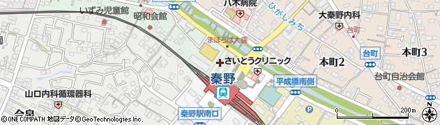 神奈川県秦野市今川町1周辺の地図