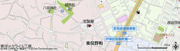 神奈川県横浜市戸塚区東俣野町1750周辺の地図