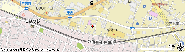 神奈川県秦野市平沢408周辺の地図