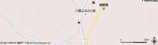 島根県松江市八雲町熊野2397周辺の地図