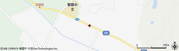 安田交流センター前周辺の地図