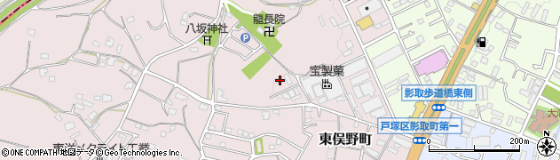 神奈川県横浜市戸塚区東俣野町1744周辺の地図