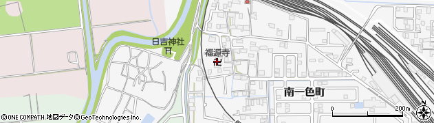 福源寺周辺の地図