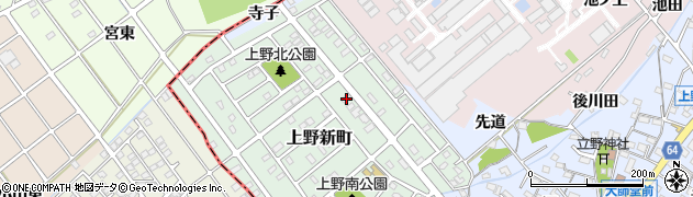 愛知県犬山市上野新町394周辺の地図