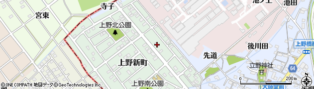 愛知県犬山市上野新町491周辺の地図