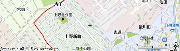 愛知県犬山市上野新町492周辺の地図