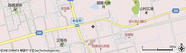 株式会社北村自動車本社周辺の地図