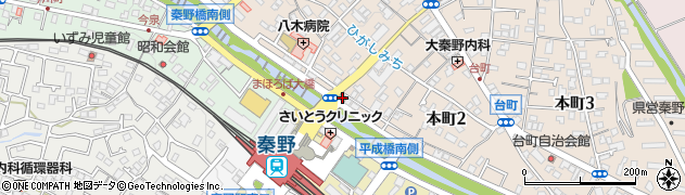 一郎屋 秦野店周辺の地図