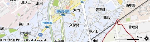 愛知県犬山市上野大門725周辺の地図