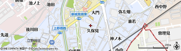 愛知県犬山市上野大門724周辺の地図