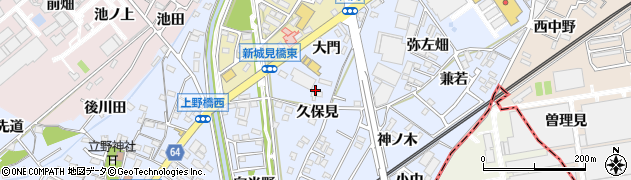 愛知県犬山市上野大門720周辺の地図