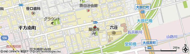 滋賀県長浜市勝町729周辺の地図