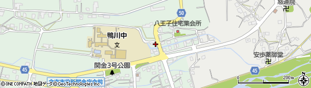 倉吉警察署関金駐在所周辺の地図