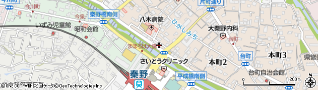 ＮＯＶＡ　秦野駅前校周辺の地図
