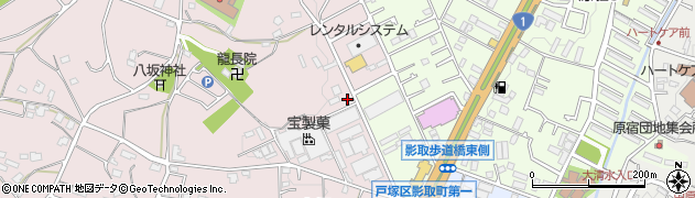神奈川県横浜市戸塚区東俣野町1776周辺の地図