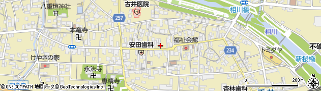 松島美容室周辺の地図