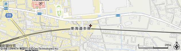 岐阜県不破郡垂井町2439-12周辺の地図