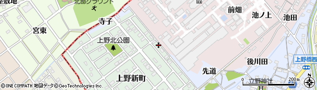 愛知県犬山市上野新町543周辺の地図