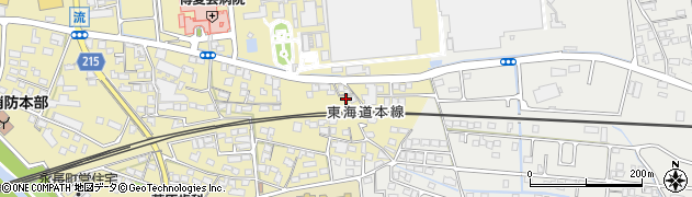 岐阜県不破郡垂井町2423周辺の地図