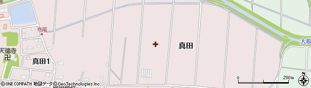 神奈川県平塚市真田周辺の地図