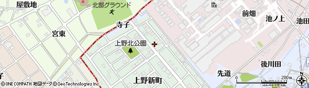 愛知県犬山市上野新町479周辺の地図