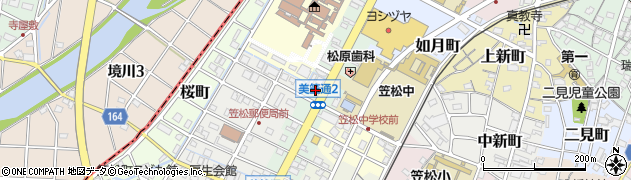 日の丸タクシー株式会社　笠松営業所周辺の地図