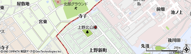 愛知県犬山市上野新町417周辺の地図