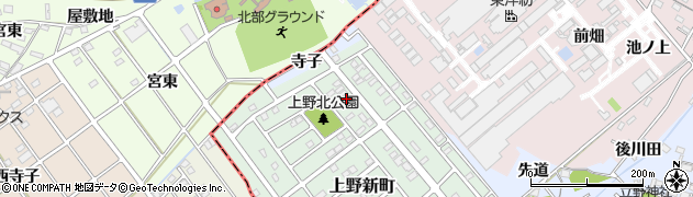 愛知県犬山市上野新町422周辺の地図