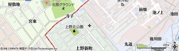 愛知県犬山市上野新町480周辺の地図