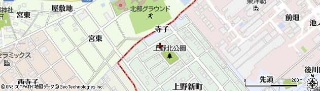 愛知県犬山市上野新町111周辺の地図
