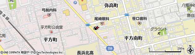 琵琶湖興産株式会社　エクスプレス・ニュー長浜サービスステーション周辺の地図