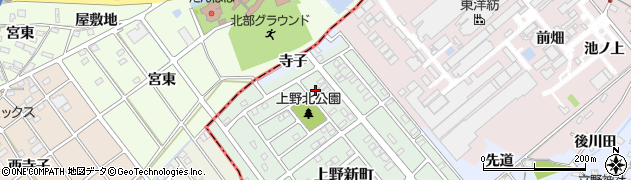 愛知県犬山市上野新町433周辺の地図