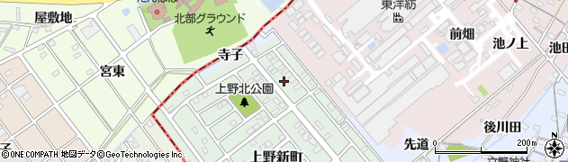 愛知県犬山市上野新町476周辺の地図