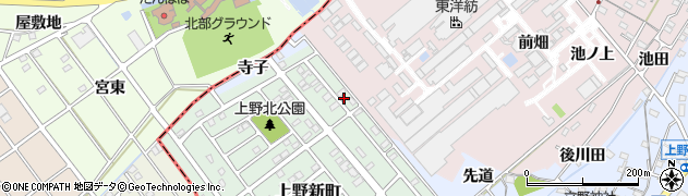 愛知県犬山市上野新町551周辺の地図