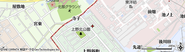 愛知県犬山市上野新町470周辺の地図