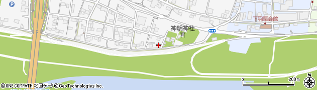 岐阜県羽島郡笠松町円城寺1628周辺の地図