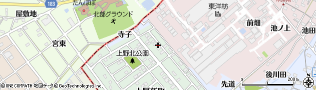 愛知県犬山市上野新町467周辺の地図