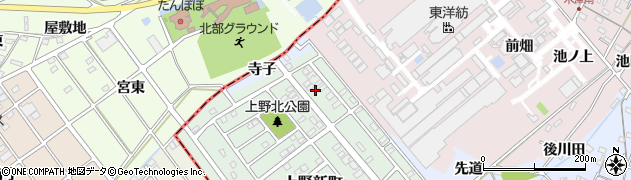 愛知県犬山市上野新町464周辺の地図