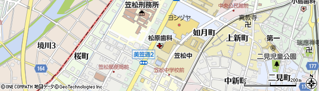 松原歯科医院周辺の地図