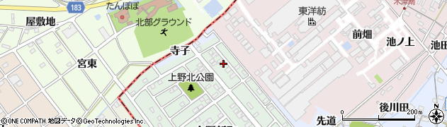 愛知県犬山市上野新町462周辺の地図