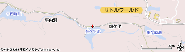 愛知県犬山市今井畑ケ平16周辺の地図