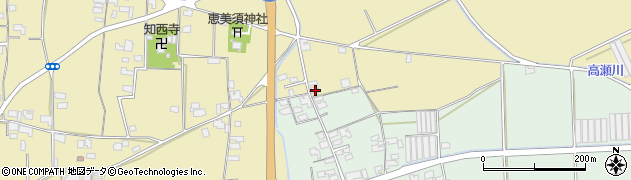 島根県出雲市大社町中荒木恵美須972周辺の地図